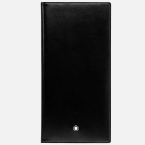 MONT BLANC MST LONG WALLET 6CC BLACK
